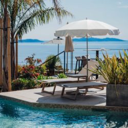 hotel la villa douce 4 étoiles restaurant bar piscine vue mer 2023 café l'envol
