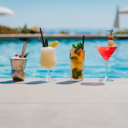 Cocktails Pool Bar Hotel La villa Douce st tropez
