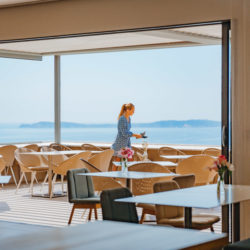 hotel 4 étoiles la villa douce restaurant bar saint tropez rayol aout septembre pisicne 2023