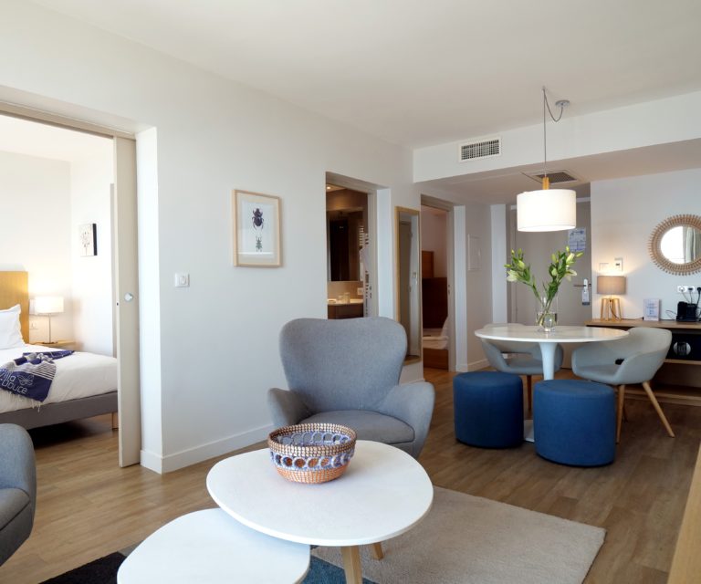 Suite famille prestige - Hôtel La Villa Douce - Hôtel 4 étoiles - Golfe de Saint Tropez - Rayol-Canadel-Sur-Mer