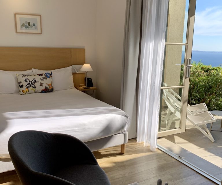 hotel 4 étoiles la villa douce chambre 109 standard rez de chaussée vue mer